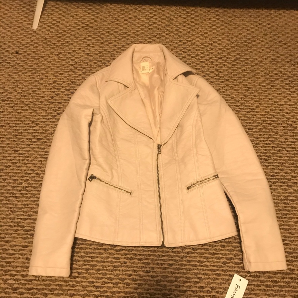 Indigo Threads Leather coat